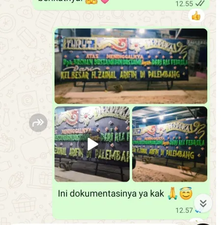Pengiriman Papan Bunga Duka Bakti Jaya
