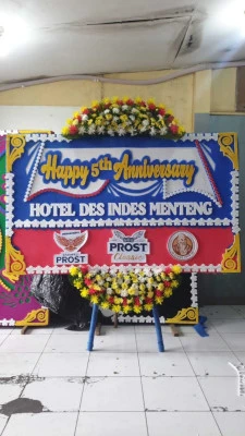 Papan Bunga di Bakti Jaya