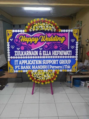 Papan Bunga di Bakti Jaya